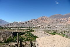 22 View To The Southwest From Archaeologists Monument Includes Old Town At Pucara de Tilcara In Quebrada De Humahuaca